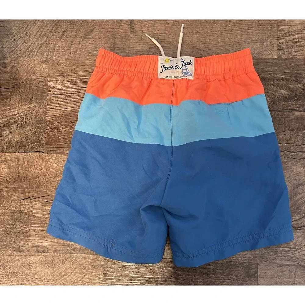 Janie And Jack Swim Trunks Nwt Size‎ 2t Cute!